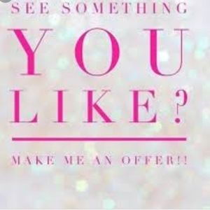 Taking reasonable offers!